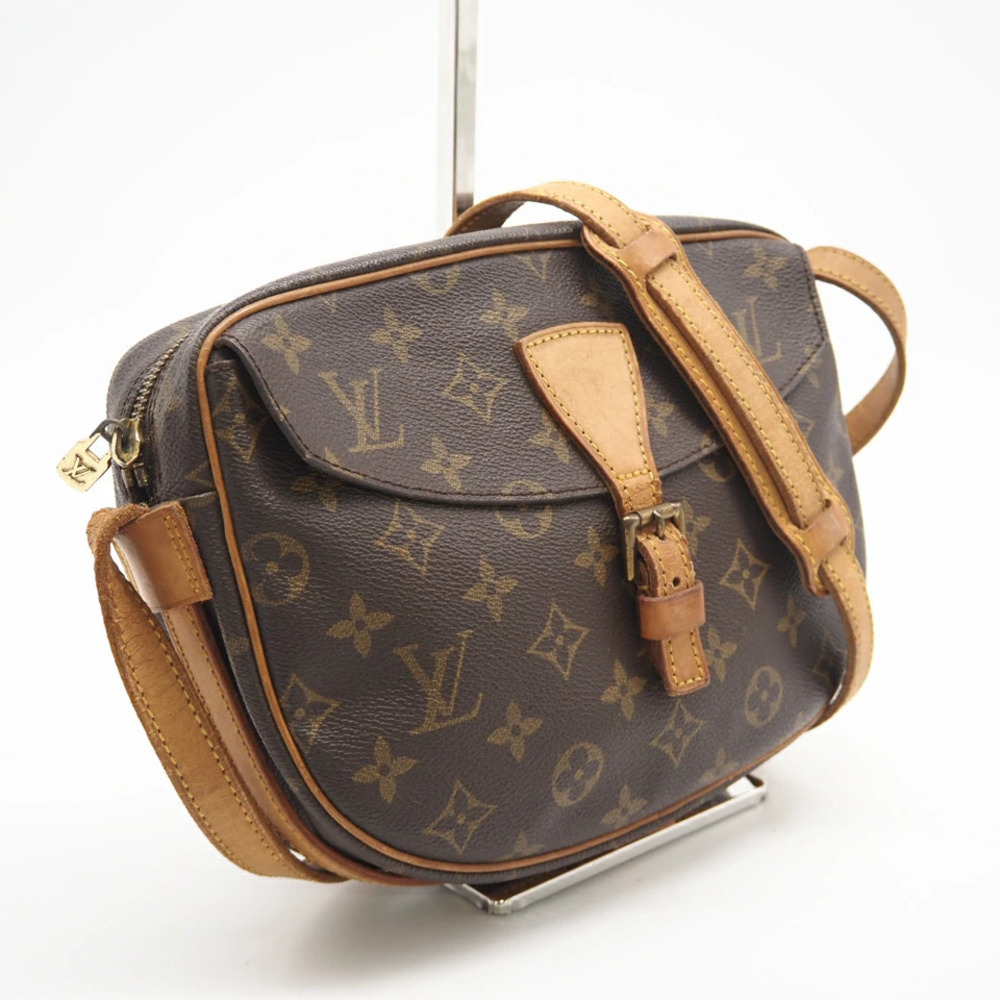Louis Vuitton Monogram Jeune Fille Handbag Brown Canvas